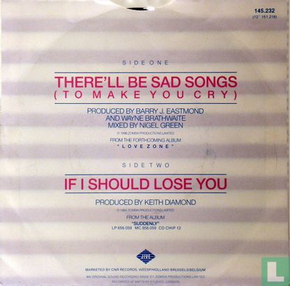 There'll Be Sad Songs (To Make You Cry) - Image 2