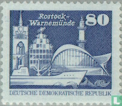 Reconstruction of Rostock and Warnemünde