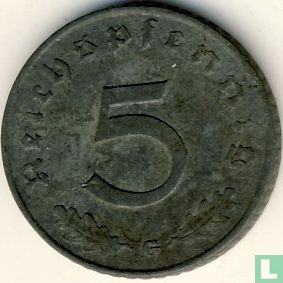 Deutsches Reich 5 Reichspfennig 1940 (G) - Bild 2