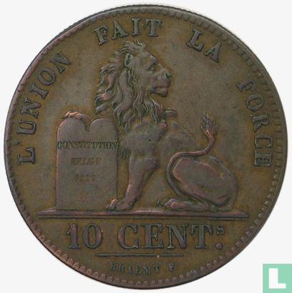 België 10 centimes 1847 - Afbeelding 2