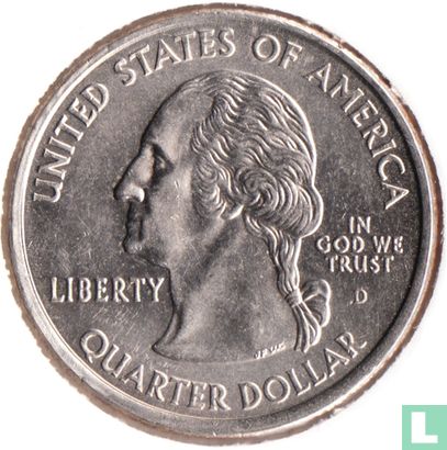 Verenigde Staten ¼ dollar 1999 (D) "New Jersey" - Afbeelding 2
