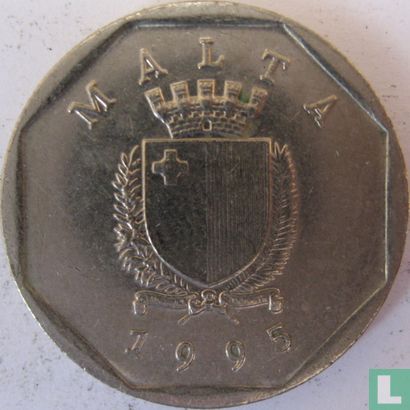 Malta 5 cents 1995 - Image 1
