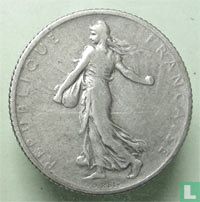 Frankrijk 1 franc 1907 - Afbeelding 2