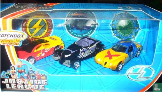 Justice League 3-car set
