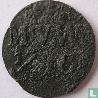 0,5 cent 1841-1859 Rijksgesticht Veenhuizen V2 - Afbeelding 1