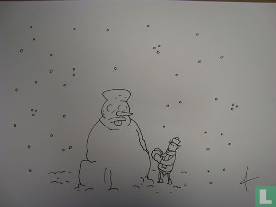 Fokke & Sukke - Familieplanner "Sneeuwpop" - Image 1