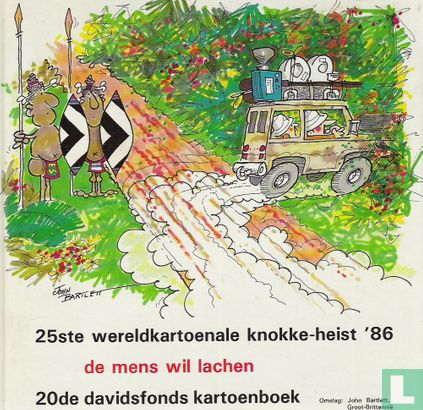 25ste Wereldkartoenale Knokke-Heist '86 - De mens wil lachen - Image 1