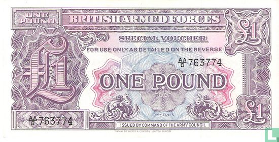 BAF 1 Pound ND (1948) - Image 1