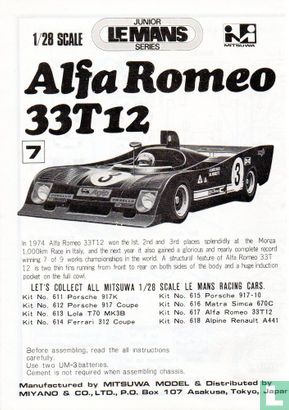 Mitsuwa Alfa Romeo 33T12 1974 - Image 1