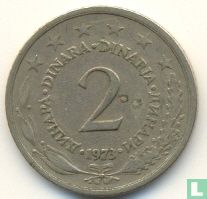 Joegoslavië 2 dinara 1973 - Afbeelding 1
