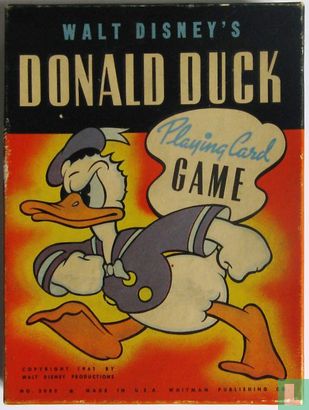 Donald Duck Playing Card Game - Image 1