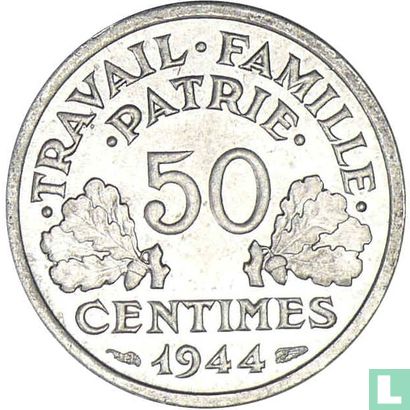 Frankrijk 50 centimes 1944 (C) - Afbeelding 1