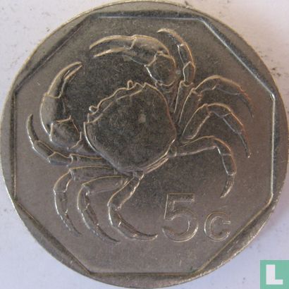 Malta 5 cents 1995 - Afbeelding 2