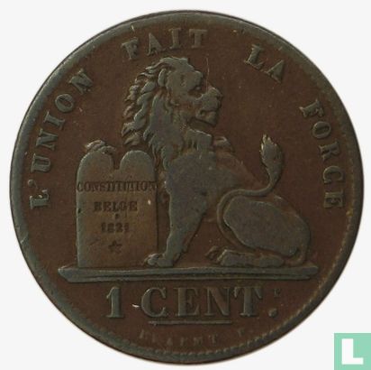 België 1 centime 1846 - Afbeelding 2