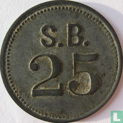 St Bavo kliniek 25 cent 1934 - Afbeelding 1