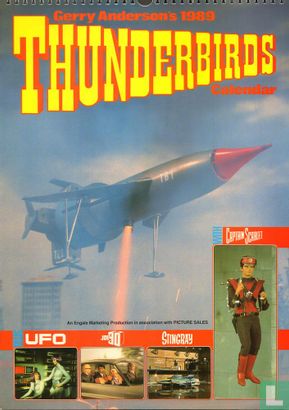 Thunderbirds Calendar 1989