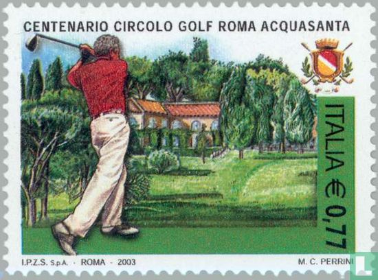 Golf club Roma Acquasanta 100 years