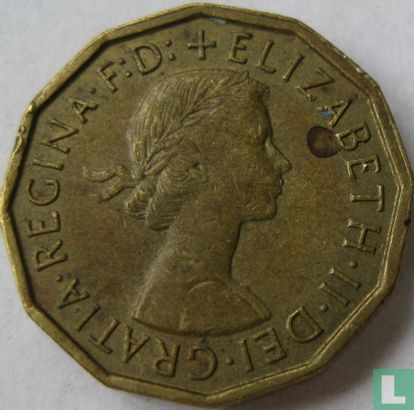 Verenigd Koninkrijk 3 pence 1962 - Afbeelding 2