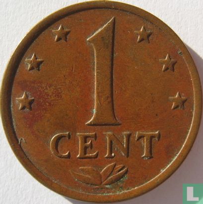 Antilles néerlandaises 1 cent 1971 - Image 2