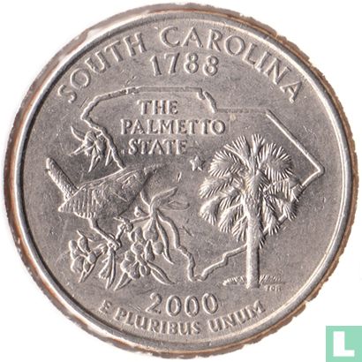 Verenigde Staten  ¼ dollar  2000 (D) "South Carolina" - Afbeelding 1