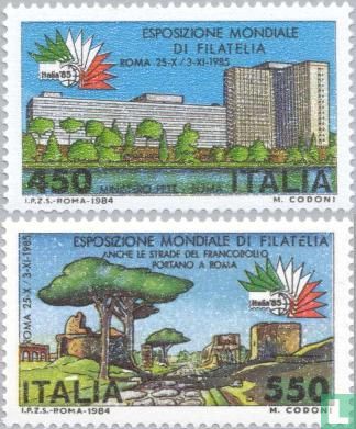 Stamp exhibition ITALIA ' 85 