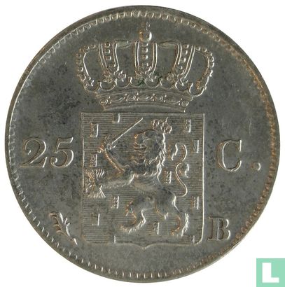 Netherlands 25 cent 1826 (B) - Image 2