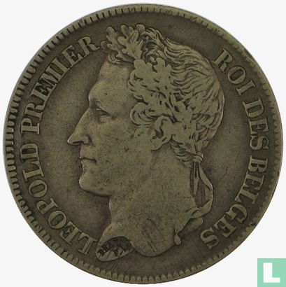 Belgium 2 francs 1843 - Image 2