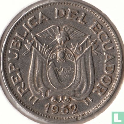 Ecuador 20 centavos 1962 - Afbeelding 1