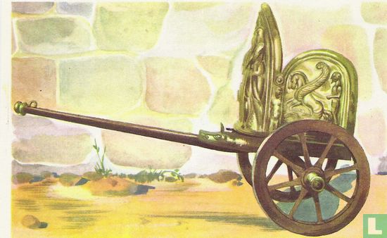 Etruskische, met brons beklede wagen - Bild 1