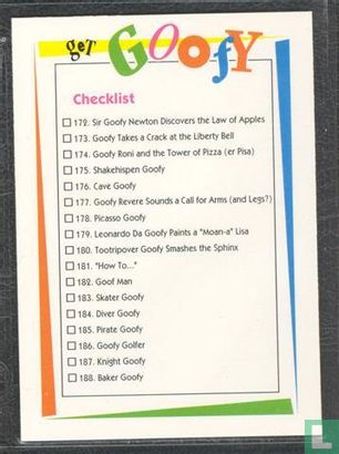 Get Goofy Checklist - Afbeelding 1