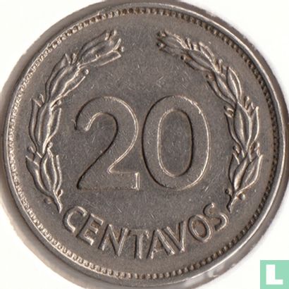 Ecuador 20 centavos 1962 - Afbeelding 2