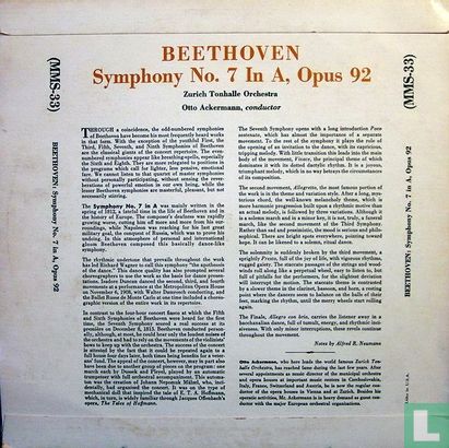 Symphony no. 7 A major Opus 92 - Afbeelding 2