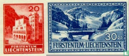 1936 Briefmarkenausstellung Vaduz (LIE 32)