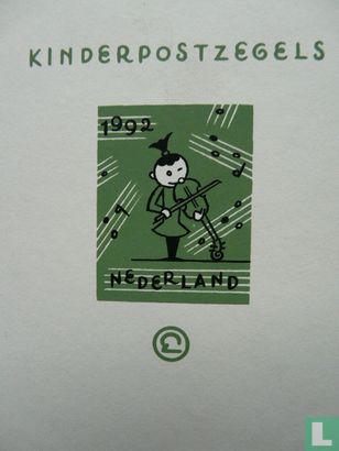 Leporelloboekje Kinderpostzegels Nederland - Image 1