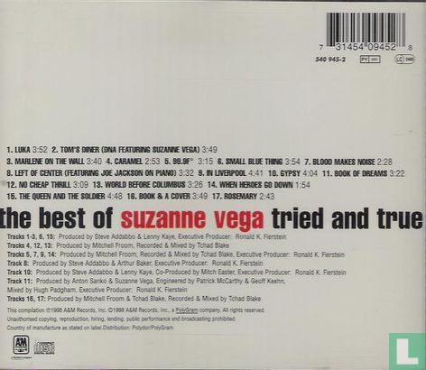 Tried and True - The best of Suzanne Vega - Afbeelding 2