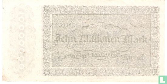 Aachen 10 Miljoen Mark 1923 - Afbeelding 2