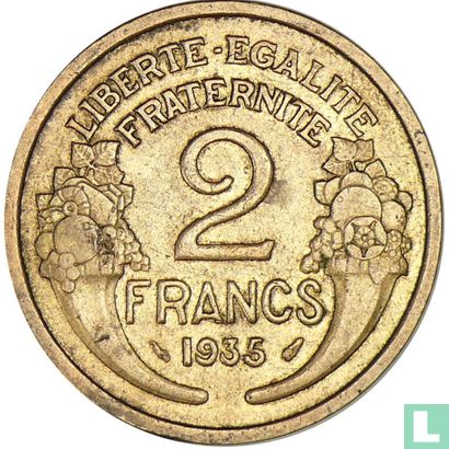 Frankrijk 2 francs 1935 - Afbeelding 1