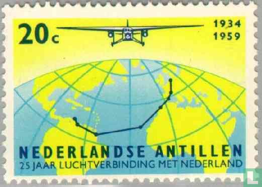 Connection aérienne avec les Pays-Bas 1934-1960