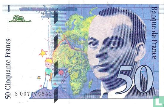 Frankrijk 50 Francs 1993 - Afbeelding 1