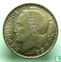 Frankrijk 20 francs 1950 (proefslag) - Afbeelding 2