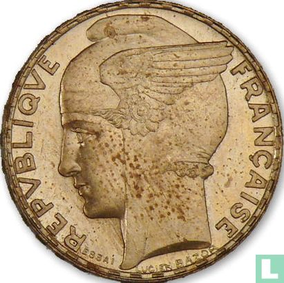 Frankrijk 100 francs 1929 (proefslag) - Afbeelding 2