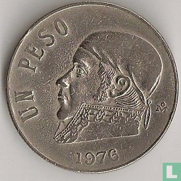 Mexique 1 peso 1976 - Image 1