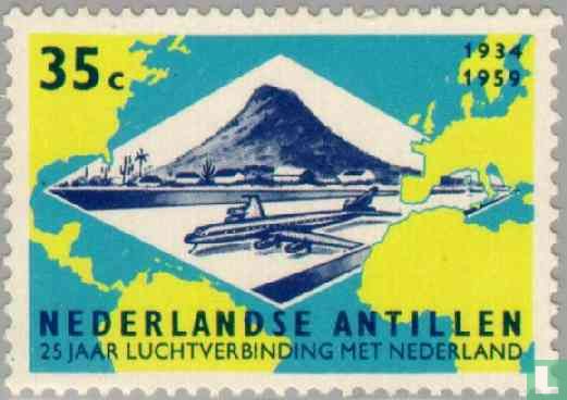Connection aérienne avec les Pays-Bas 1934-1962