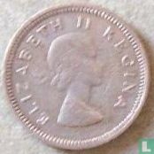 Afrique du Sud 3 pence 1957 - Image 2