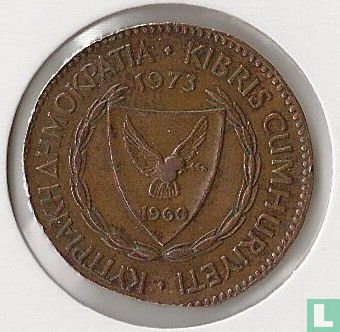 Cyprus 5 mils 1973 - Image 1