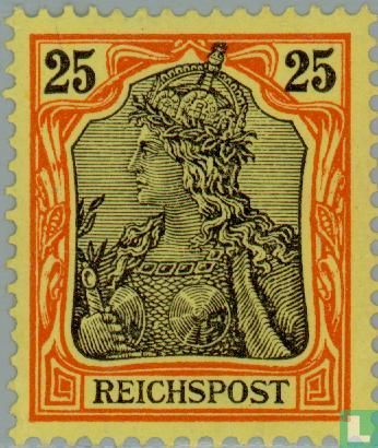 Germania Inschrift ReichsPost