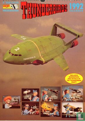 Thunderbirds Calendar 1992 - Afbeelding 1