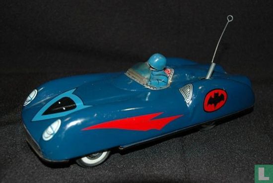 Batmobile two-speed friction motor