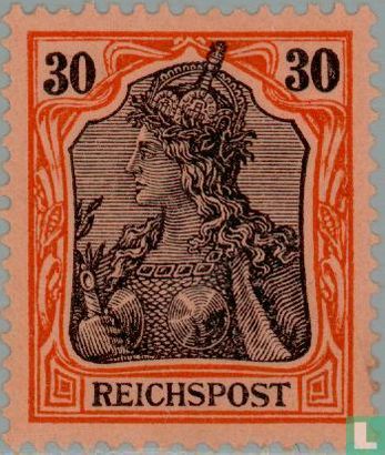 Germania inschrift REICHSPOST