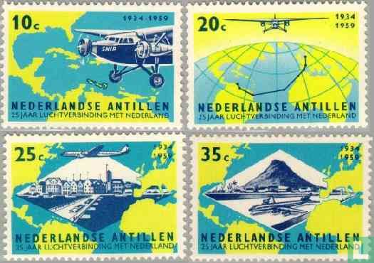 Connection aérienne avec les Pays-Bas 1934-1963